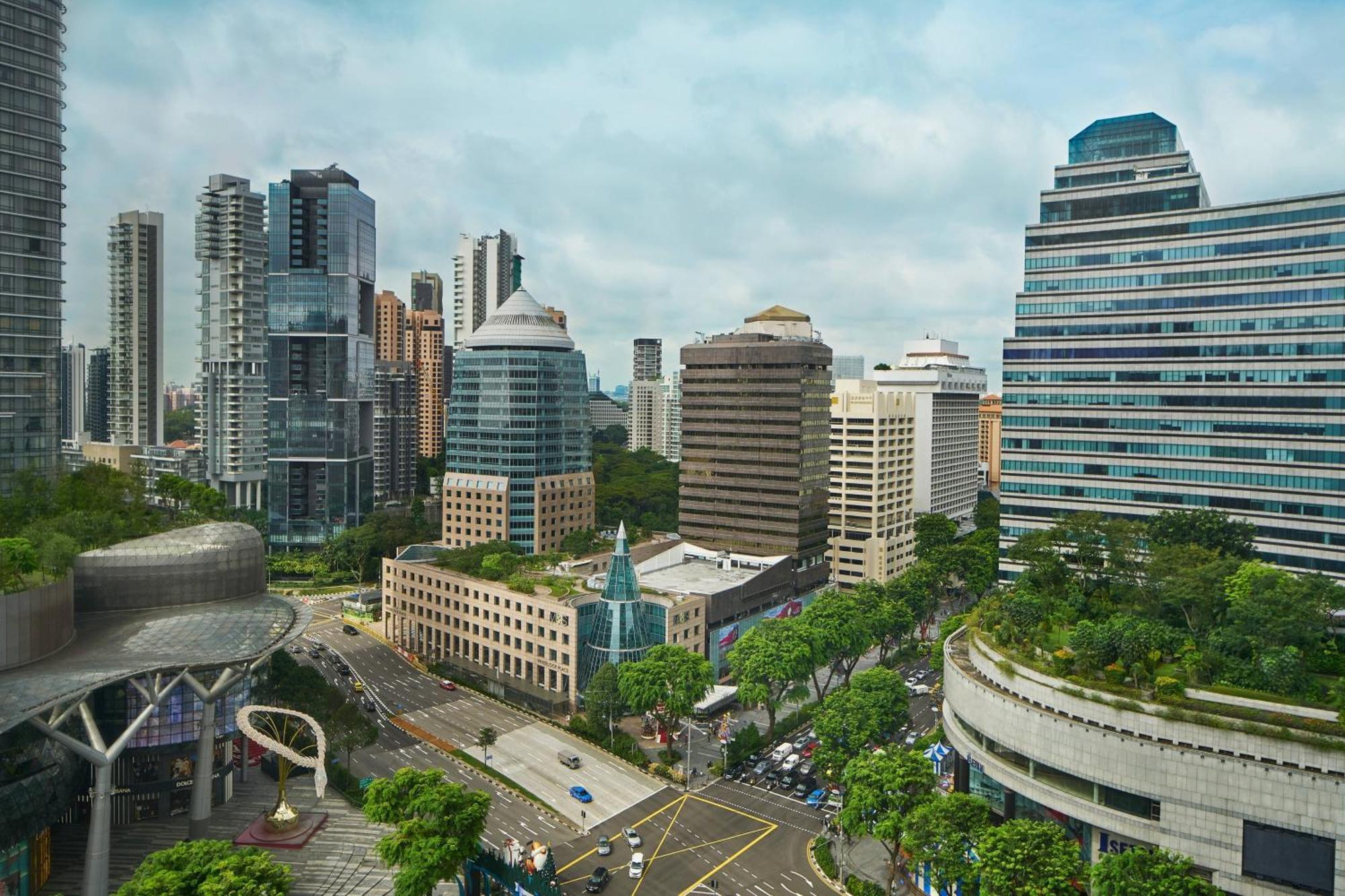 Singapore Marriott Tang Plaza Hotel Exterior photo